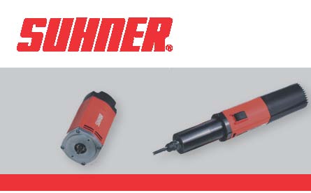 Einbau-Fräsmotoren von Suhner