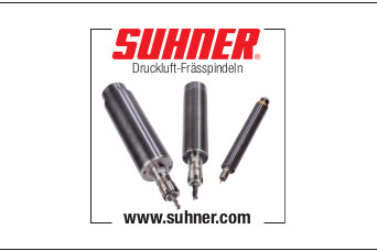 Druckluft-Frässpindeln